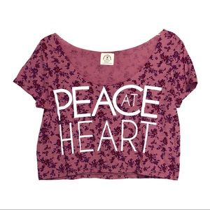 - American Eagle Outfitters Vintage Crop T-Shirt